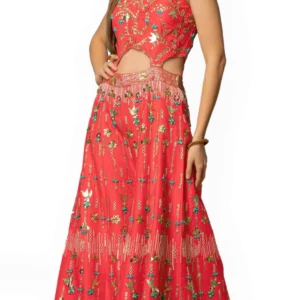 CRIMSON JUMP SUIT