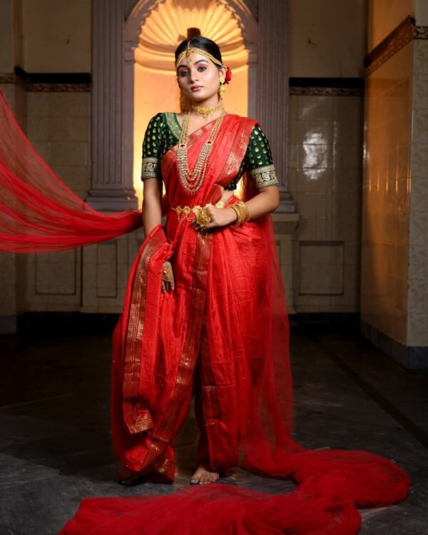 Traditional Bridal Saree