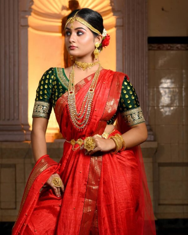 Traditional Bridal Saree