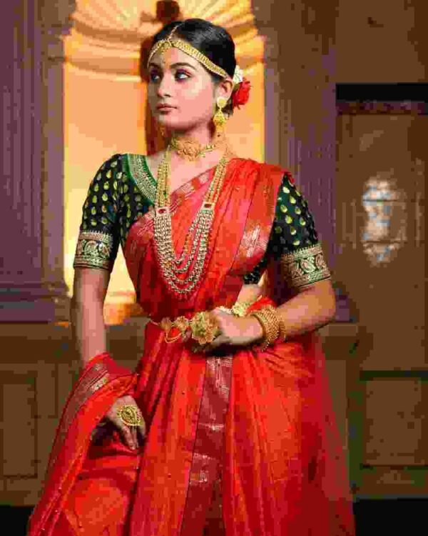 Traditional Bridal Saree