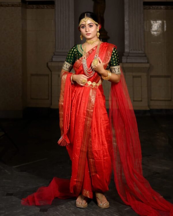 Traditional Bridal Saree