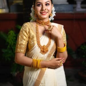 White Bridal Saree