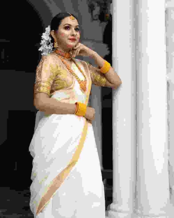 White Bridal Saree