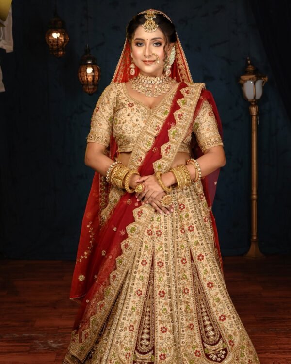 Satin Bridal Lehenga