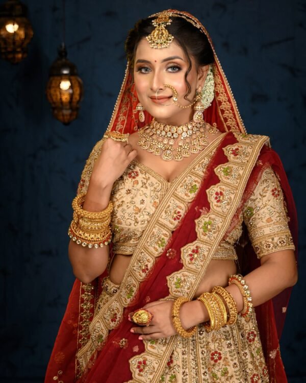 Satin Bridal Lehenga
