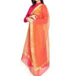 Striped Silk Dupatta