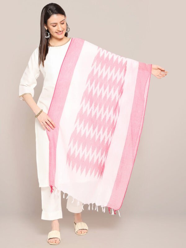 Ikat Pure Cotton Dupatta