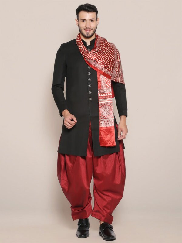 Men's Printed Ajrakh Stole