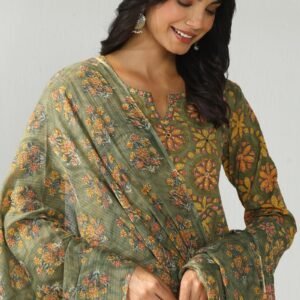 Nayanjal Gulshan Sanganeri Dupatta
