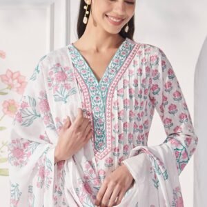 Gulbahar Faizah Sanganeri Dupatta