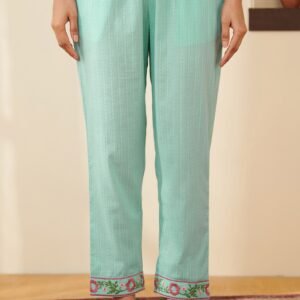 Mehraab Reema Blue Narrow Pants