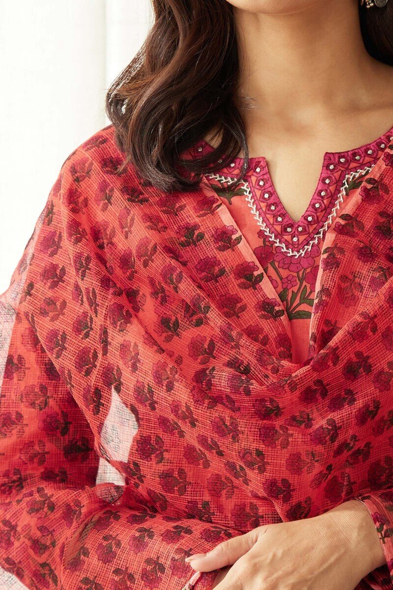 Gauhar Sehmat Sanganeri Dupatta