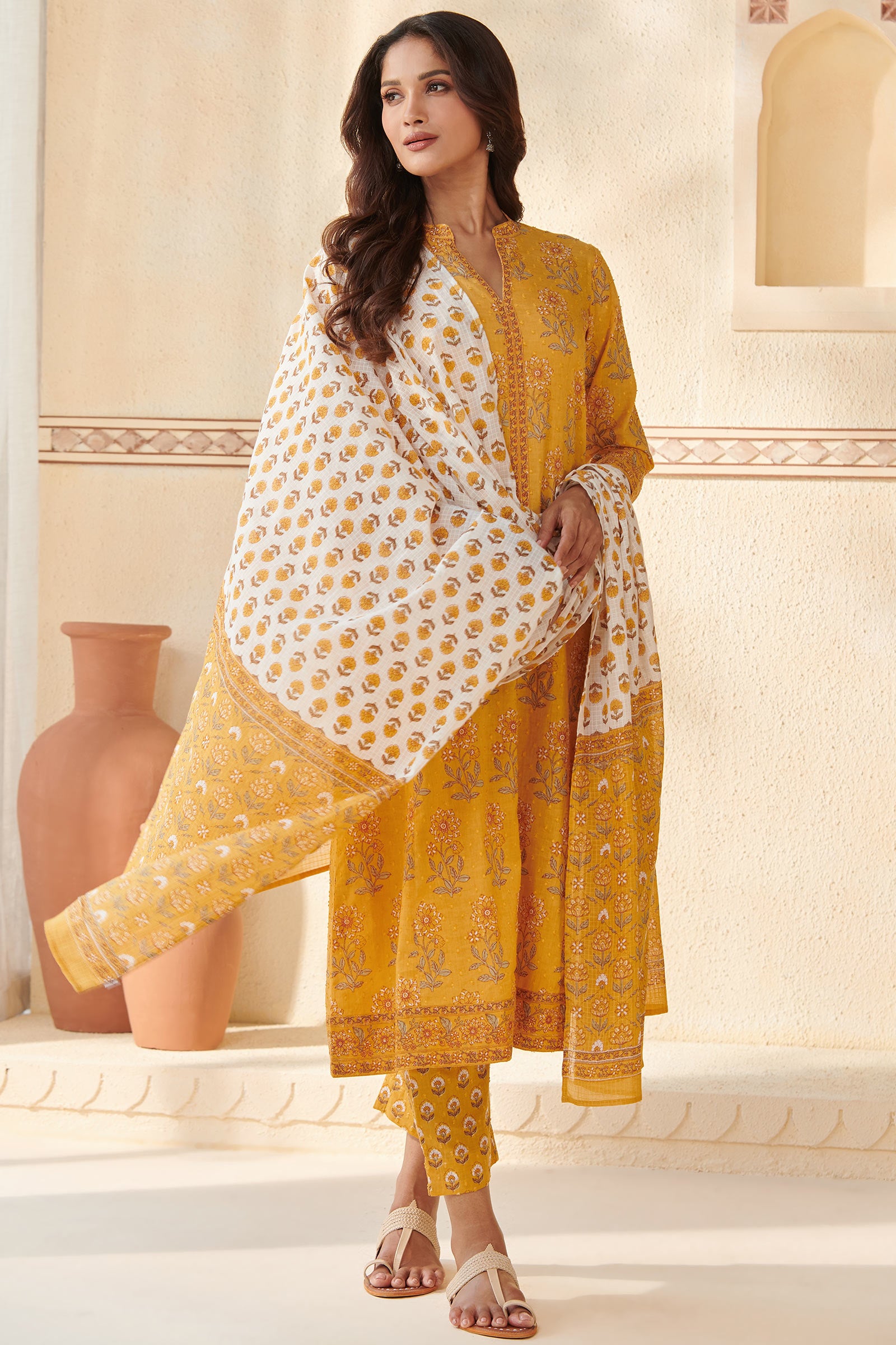 Gulbarg Rahila Sanganeri Narrow Pants
