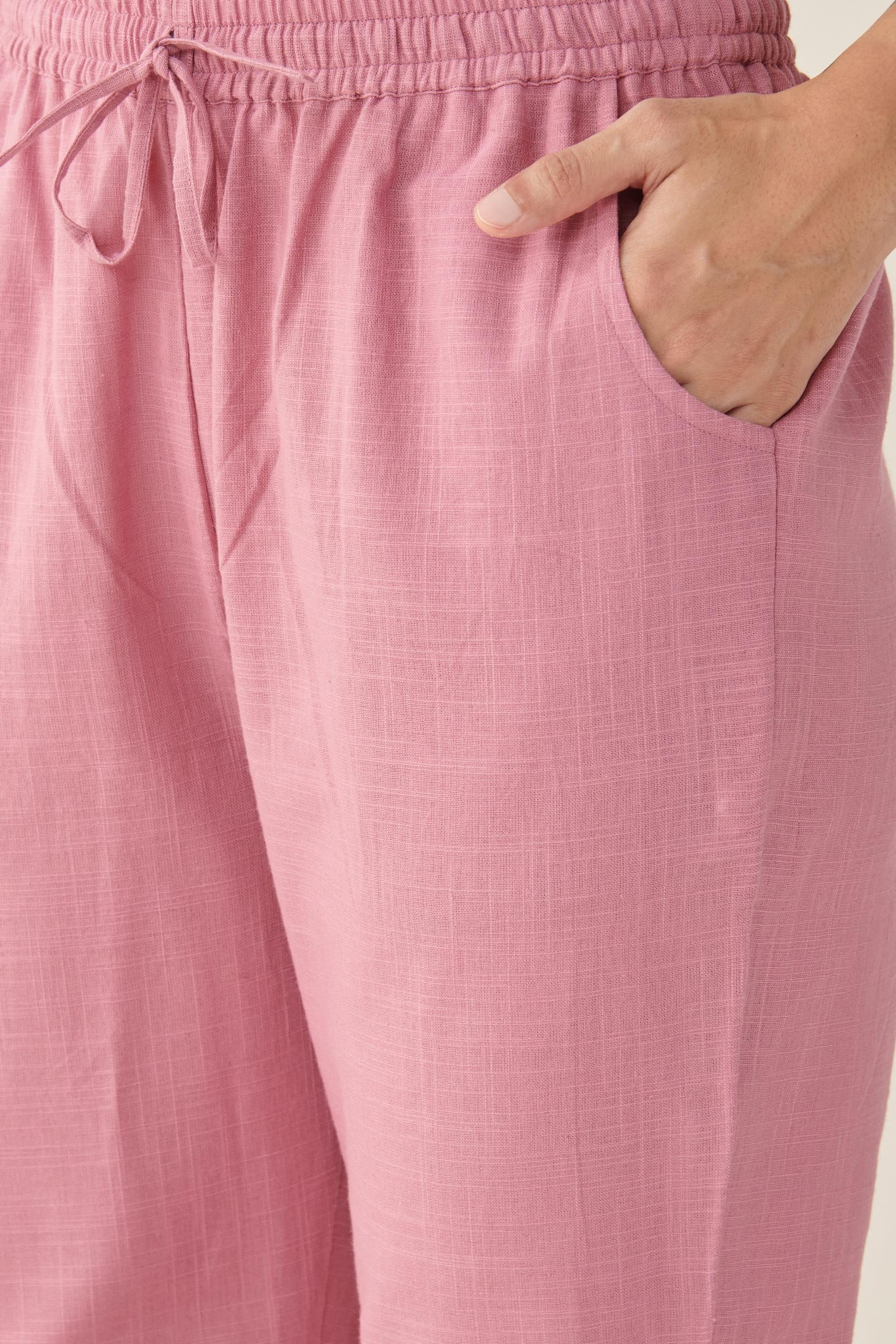 Mehraab Rumeha Pink Narrow Pants