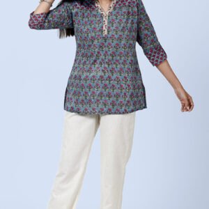 Red buti top