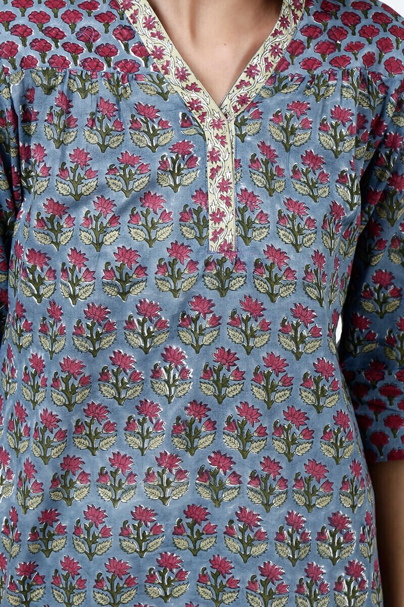 Red buti top